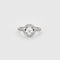 Bague 52 Bague Or blanc Diamants 58 Facettes