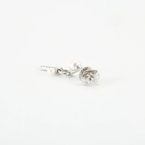 Boucles d'oreilles Boucles d'oreilles diamants & perle 58 Facettes