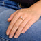 Bague 59 Bague solitaire Diamant 0.58ct 58 Facettes