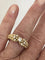 Bague 57.5 FRED - Bague or jaune diamants 58 Facettes 5706