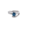 Bague 53 Bague Entrelac Saphir Diamants 58 Facettes FM95