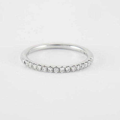 Bague 51 Bague en Or Blanc & diamants 58 Facettes