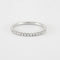 Bague 51 Bague en Or Blanc & diamants 58 Facettes