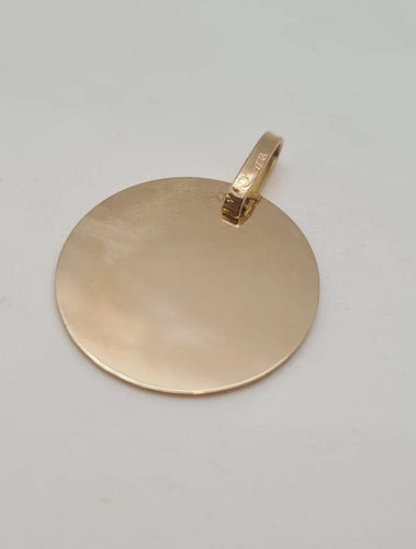 Pendentif Pendentif médaille en Or jaune 58 Facettes