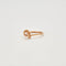 Bague 54.5 Bague Or rose 58 Facettes