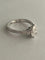 Bague 48 Bague Or Gris Diamant Taille Poire 58 Facettes 5341
