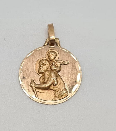 Pendentif Pendentif religieux en Or jaune 58 Facettes