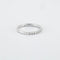 Bague 50 Bague en or blanc & diamants 58 Facettes