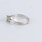 Bague 56 Bague Solitaire or gris Diamant 0.50ct 58 Facettes FM86
