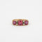 Bague 52 Bague Or jaune, Rubis 58 Facettes
