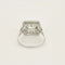 Bague 57 Bague - Bague chaton pyramidal princesse en platine et diamants 58 Facettes LJBAV3