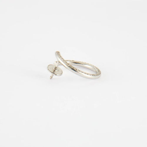 Boucles d'oreilles Boucles d'oreilles en Or blanc & diamants 58 Facettes