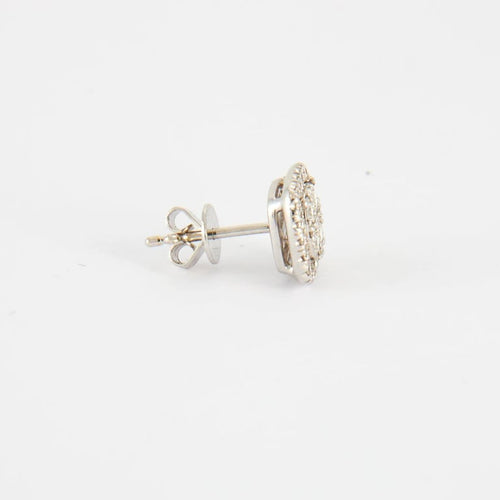 Boucles d'oreilles Boucles d'oreilles en Or blanc & diamants 58 Facettes