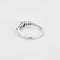 Bague 54 Bague - Solitaire diamant 1 ct en or blanc 18k et diamants 58 Facettes LJ25