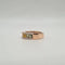 Bague 53 Bague or rose sertie de saphirs multi-couleurs et diamants naturels 58 Facettes
