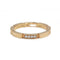 Bague 59 Alliance Maillon Panthère 4 diamants - CARTIER 58 Facettes 260035R