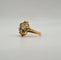 Bague 53 Bague or jaune sertie de diamants 58 Facettes