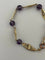 Bracelet Bracelet Ancien Or Jaune Filigrané Améthystes 58 Facettes LOT 6596