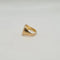 Bague 49.5 Chevalière SM or jaune 58 Facettes