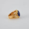 Bague 54 Bague Lapis lazuli & Diamants 58 Facettes FL239