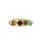 Bague 56 Garnazelle Bohème - Bague en or jaune 750 sertie de pierres 58 Facettes 250444R