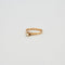Bague 55 Bague solitaire en or jaune 18 carats sertie d’un diamant 58 Facettes