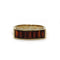 Bague 52 Bague - Or jaune & Grenats 58 Facettes 250207R