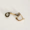 Boucles d'oreilles Boucles d'oreilles pendantes en or rose 18k, platine et diamants 58 Facettes DADB-09