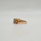 Bague 53 Bague or rose sertie de diamants naturels et saphirs multicolores 58 Facettes
