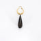 Boucles d'oreilles Boucles d’oreilles créoles têtes de béliers en or jaune 18k et ébène 58 Facettes AB59