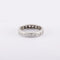 Bague 51 / Blanc/Gris / Or 750‰ Alliance américaine Diamants 1.32 carats 58 Facettes 220518R
