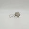 Boucles d'oreilles Boucles d’oreilles or blanc 18 carats fleurs en diamants naturels 58 Facettes