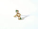 Bague 53 Bague or jaune - Emeraudes et diamants 58 Facettes