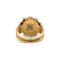 Bague 59 Bague Dôme - Or jaune, Platine et Diamants 58 Facettes 250314R