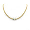 Collier Collier - Or Jaune, Diamant et Emeraudes 58 Facettes 250089R