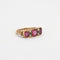 Bague 52 Bague Or jaune, Rubis 58 Facettes