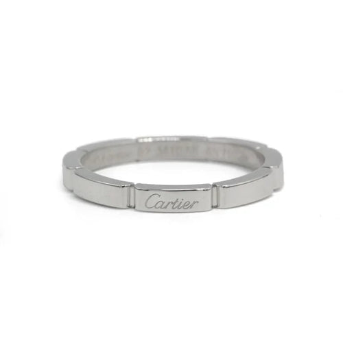 Bague 62 Alliance Maillon Panthère - CARTIER 58 Facettes 260036R