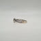 Bague 53 Bague or blanc 14 carats sertie d’un diamant rond & pavage diamants naturels 58 Facettes