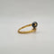 Bague 51 Bague Toi et moi or jaune sertie de diamants et perles de culture et Tahiti 58 Facettes