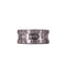 Bague 53 Bague triple sertie de diamants en or blanc 18k 58 Facettes RNG2650