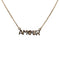 Collier Collier amour en Or jaune 58 Facettes