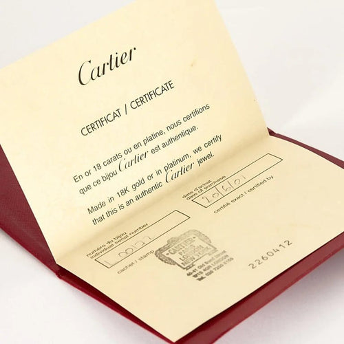 Bague 57 Cartier Bague C de Cartier en Or jaune 18k 58 Facettes GU292-1