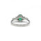 Bague 54 Bague - Or blanc, Diamants & Emeraude 58 Facettes 250201R