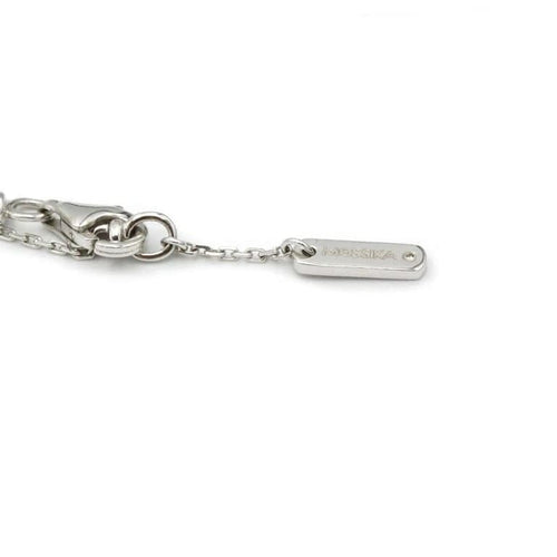 Collier MESSIKA - Collier Entourage Coeur Or Blanc Diamants 58 Facettes 240110R