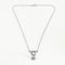 Collier Collier type négligé en or gris et diamants 58 Facettes MEA4702