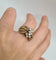 Bague 52 Bague or jaune sertie de diamants 58 Facettes