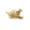 Broche Broche Ananas - Or jaune, Platine et Diamants 58 Facettes 250266R