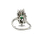 Bague 56 Bague - Or, diamants et émeraude 58 Facettes 220286R