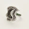 Bague 65 Bague fleur en or blanc 18k et diamants, tsavorites, améthyste 58 Facettes LJ25-309