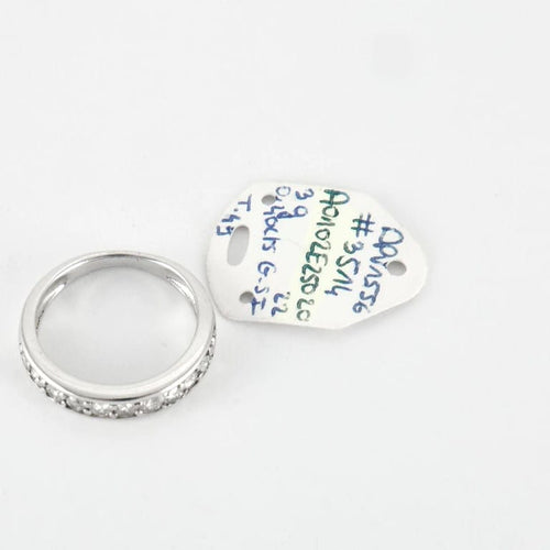 Bague 49 Bague en Or Blanc & diamants 58 Facettes